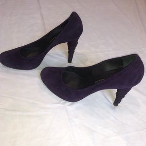Dusica Sacks high heels real suede - size 41